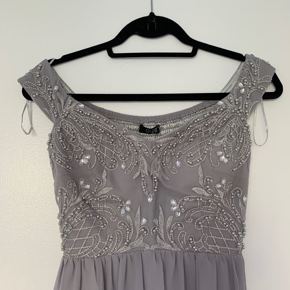 Grey Formal Dress
